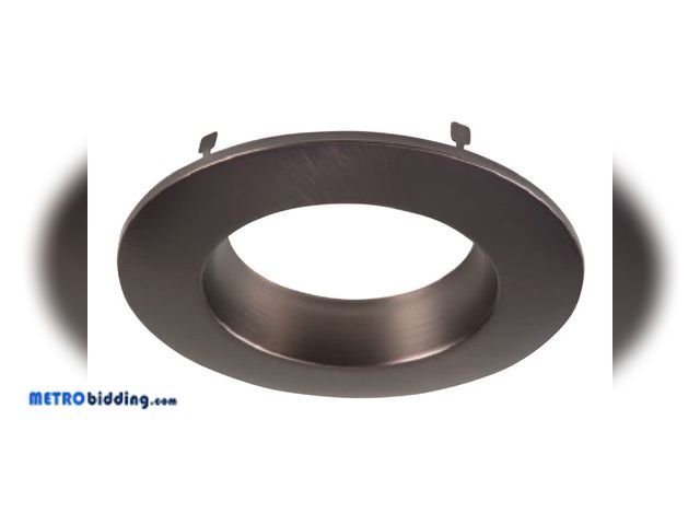 Lot 88-491203 - HALO RL56TRMTBZ Trim Ring for RL56 Series LED Retrofit, 6", Tuscan Bronze , lot of 2