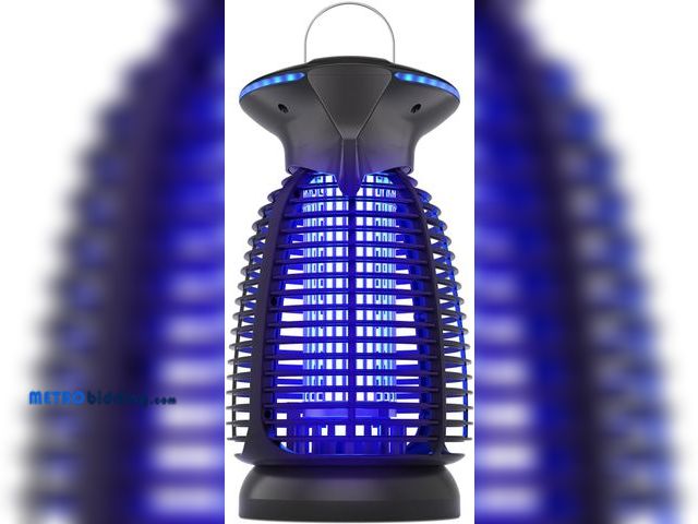 Lot 88-498350 - Outdoor Bug Zapper with LED Light - Electric Mosquito Killer Fly Trap Insect Zapper Outdoor and Indo...
