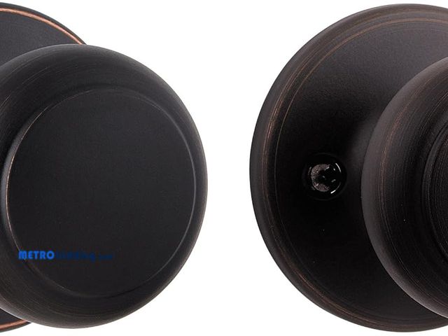 Lot 88-493697 - Kwikset Cove Hall/Closet Knob in Venetian Bronze