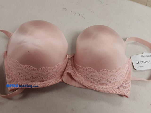 Lot 88-506314 - Womens Push Up Strapless Bra Auden Casual Pink 38d