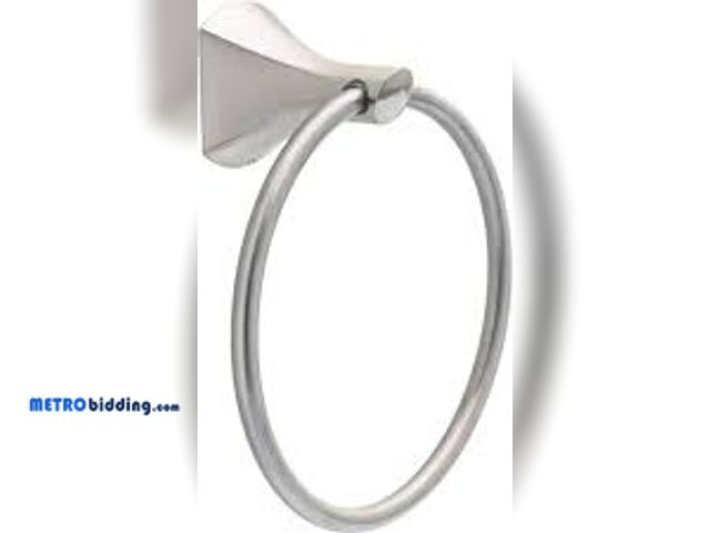Lot 88-506207 - ​Delta PRC46-BN Pierce Towel Ring in SpotShield Brushed Nickel