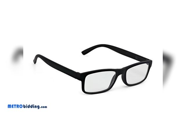 Lot 88-490845 - Magnifeye Retro Black 1.25 Reading Glasses 85865-08