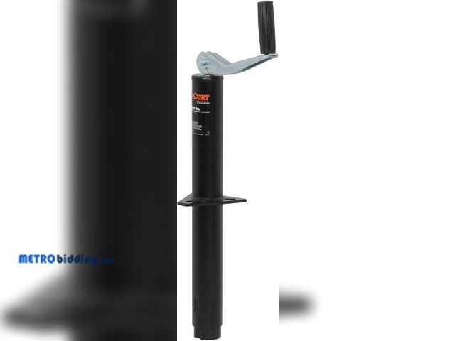 Lot 88-492809 - CURT 28250 A-Frame Trailer Jack, 5,000 lbs, 14-1/8 Inches Vertical Travel, CARBIDE BLACK POWDER COAT