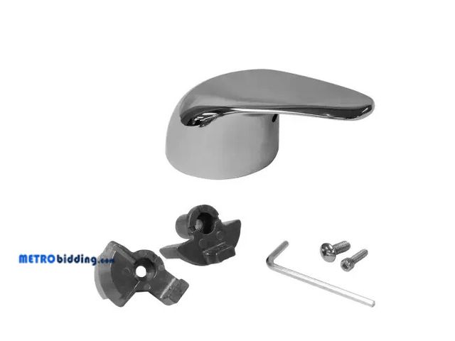Lot 88-506091 - Everbilt Lever Handle in Chrome Finish for Moen