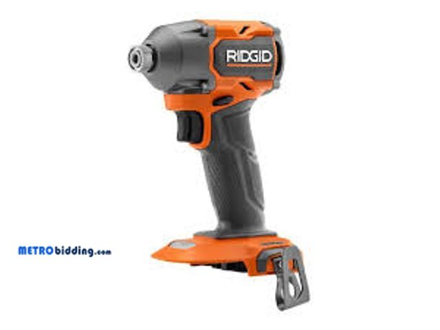 Lot 88-493982 - RIDGID 18V Brushless Cordless 4-Mode 1/4 in. Impact Driver (Tool Only) R862312B