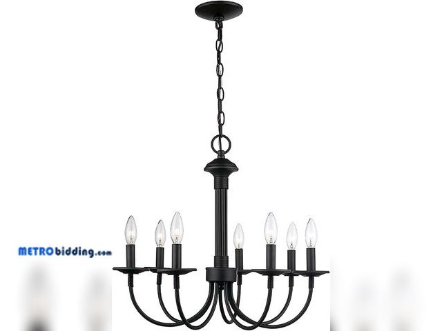 Lot 88-480564 - 7-Light Oil Rubbed Bronze Chandelier