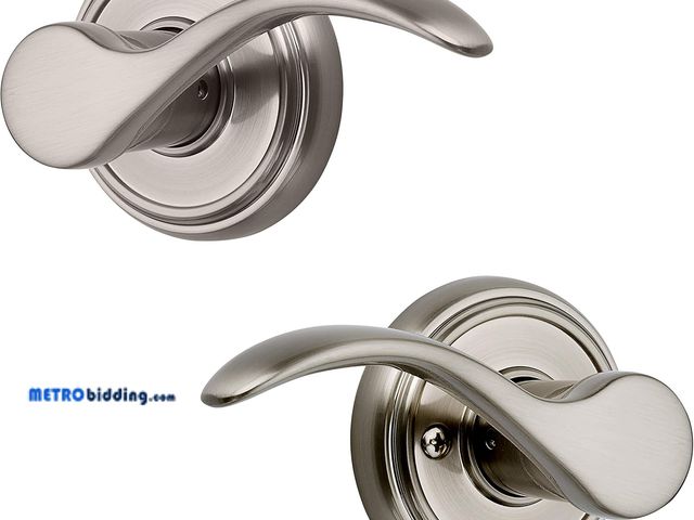 Lot 88-493996 - Baldwin 352TBL RDB 15 Tobin Hall/Closet Lever, Satin Nickel