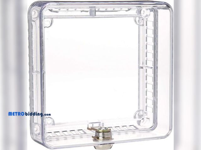 Lot 88-498022 - Genuine Honeywell Home CG510A Thermostat Guard, Small, Fits Thermostats 4.375H x 4.375W inches or sm...