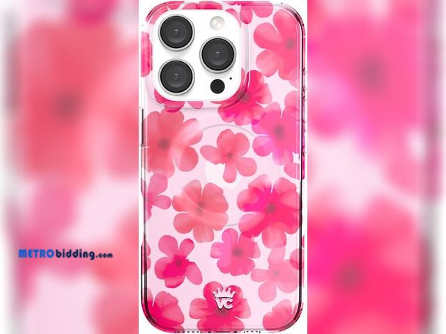 Lot 88-501425 - VELVET CAVIAR for iPhone 16 Pro Case Cherry Blossom Floral Flowers - Compatible with MagSafe