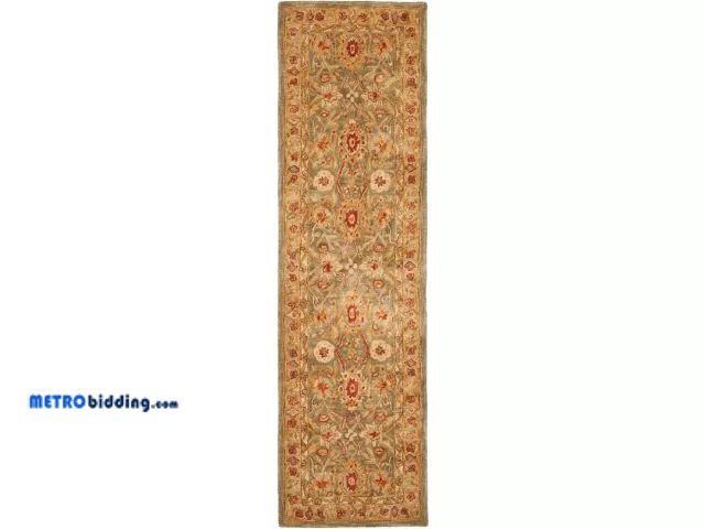 Lot 88-498422 - Anatolia AN516 Hand Tufted Indoor Rug -Safavieh 2'3"x8'