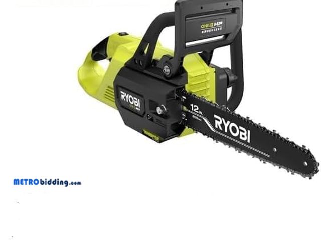 Lot 88-501277 - RYOBI ONE+ HP 18V Brushless Whisper Series 12 in. Battery Chainsaw (Tool Only)