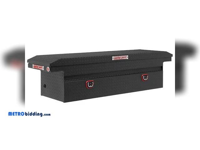 Lot 88-####### - Crossover Truck Tool Box in Aluminum w/ Low-Profile, 72 in. Full-Size, in Matte Black