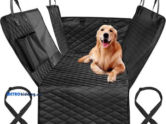 Lot 88-491370 - Dog Car Seat Cover, Waterproof and Scratchproof Dog Cover for Car Backseat, Nonslip Pet Car Seat wit...