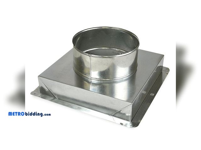 Lot 88-496074 - Master Flow 8 in. x 8 in. to 6 in. Ceiling Register Box CRB8X8X6