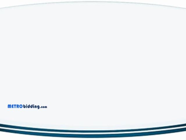 Lot 88-506837 - 40" Round Tempered Glass Table Top, Transparent Table Surface 0.35'' Thick Pencil Polished Edge Mult...