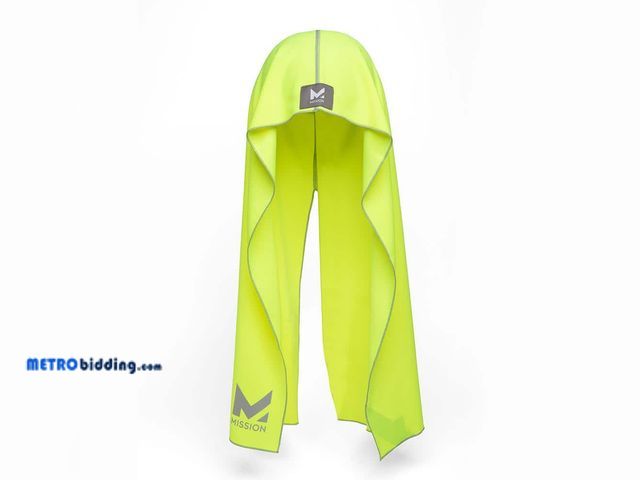 Lot 88-491869 - Mission 1-Size Fits Most Cooling Hoodie-Hi Vis Yellow 5500