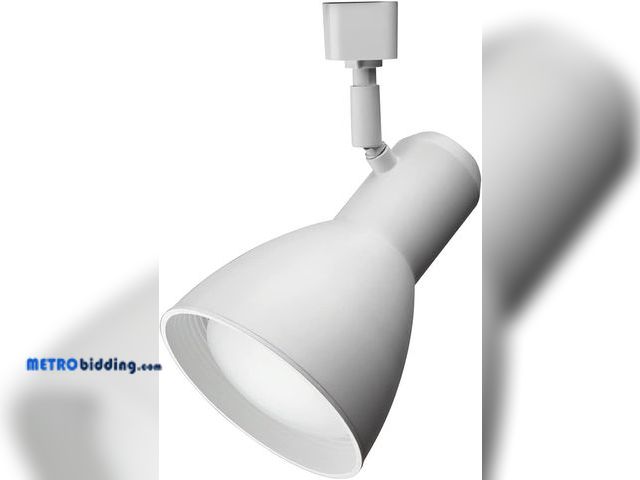 Lot 88-498054 - Lithonia Lighting LTHNSTBF BR30 MW M2 Baffle Head Track Lighting, Matte White