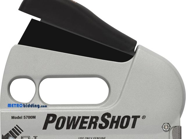 Lot 88-482533 - Arrow 5700 PowerShot Heavy Duty 2-in-1 Staple and Nail Gun for Wood, Upholstery, Furniture, Crafts, ...