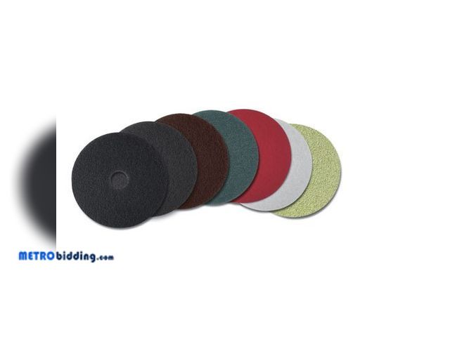 Lot 88-498056 - 3M Red Buffer Floor Pads 5100 MCO 08387
