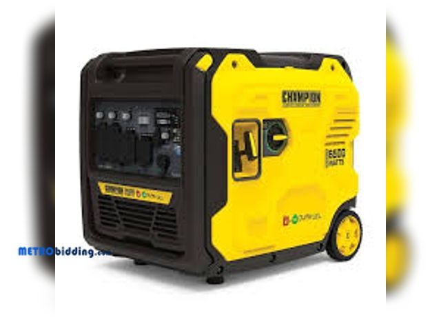 Lot 88-490928 - Champion Power Equipment 4500/3250-Watt Recoil Start Gasoline/Propane Powered Dual Fuel Inverter