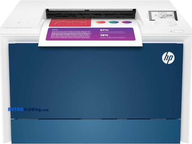 Lot 88-498523 - HP Color LaserJet Pro 4201dn Printer, Print, Fast speeds, Easy setup, Mobile printing, Advanced secu...