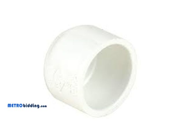 Lot 88-490653 - DURA 5 in. Schedule 40 PVC Slip Cap 447-050