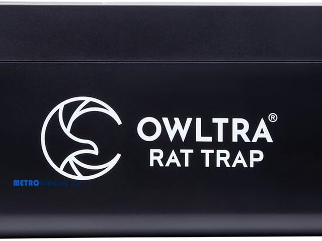 Lot 88-498295 - OW-1 Indoor Electric Rat Trap, Instant Kill Rodent Zapper with Pet Safe Trigger, Black, Large