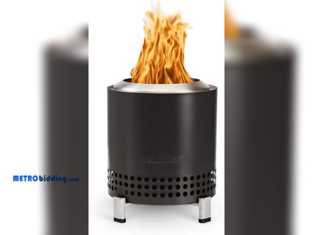 Lot 88-481260 - Solo Stove Mesa XL, 7 Inch Tabletop Fire Pit with Stand - Smokeless, Stainless Steel Fire Pit for Ca...