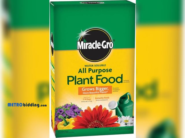 Lot 88-498276 - Miracle-Gro Water Soluble All Purpose Plant Food 12.5 lb.