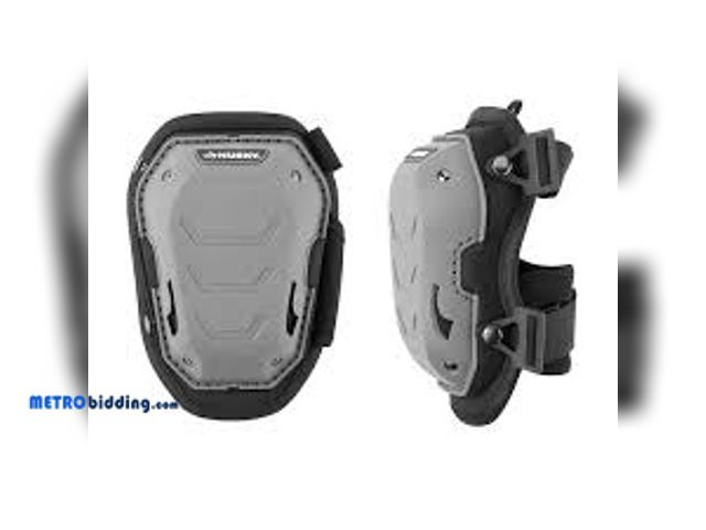 Lot 88-480458 - Husky Gray Foam Memory Foam Soft Cap Knee Pad with Adjustable Straps HD00511