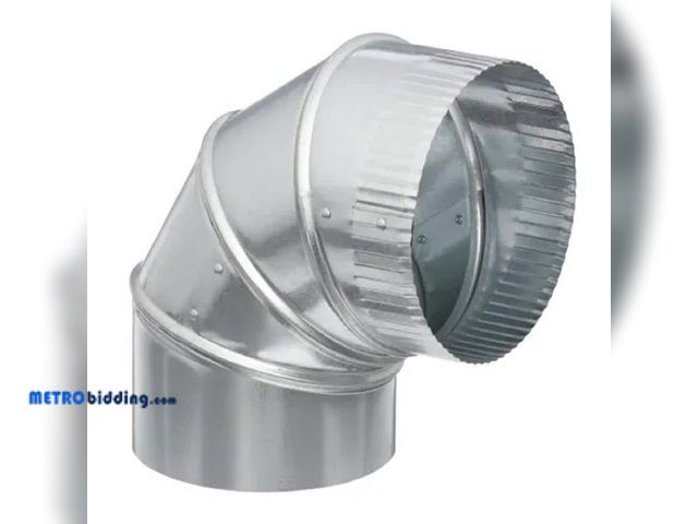 Lot 88-496071 - Master Flow 10 in. 90° Round Adjustable Elbow 90E10