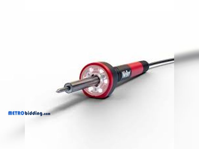 Lot 88-481135 - Weller 30-Watt Corded Soldering Iron with LED Halo Ring WLIR3012A , Used