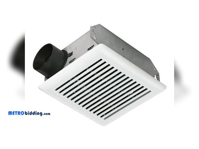Lot 88-482336 - Broan-NuTone 696NE Bathroom Exhaust Fan 50 CFM Wall/Ceiling ENERGY STAR, New