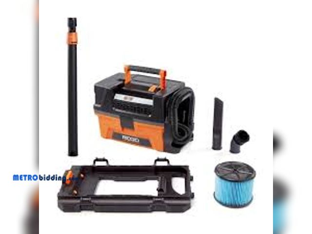 Lot 88-493926 - RIDGID 3 Gal. 5.0 Peak HP NXT Shop Vacuum HD0300PGA Wet Dry Vac with Filter Hose Telescoping Wand Ac...