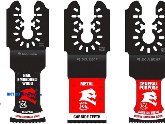 Lot 88-493905 - Diablo by Freud Diablo DOU5S 5 pc Universal Fit General Purpose Oscillating Blade Set (5-Piece), mis...