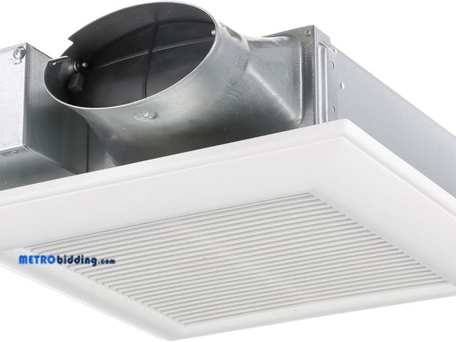 Lot 88-498658 - Panasonic WhisperValue Ceiling/Wall Mount Bathroom Exhaust Fan, 50-80-100 CFM, FV-0510VS1