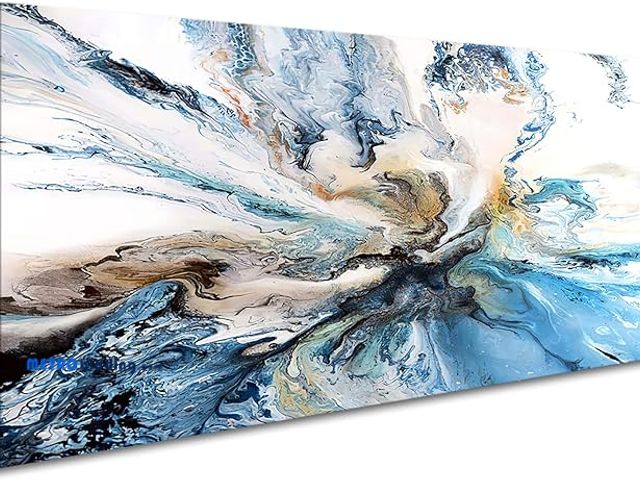 Lot 88-483640 - 48"x24" Large Abstract Canvas Wall Art For Living Room Decoration Abstract Watercolor Picture Canvas...