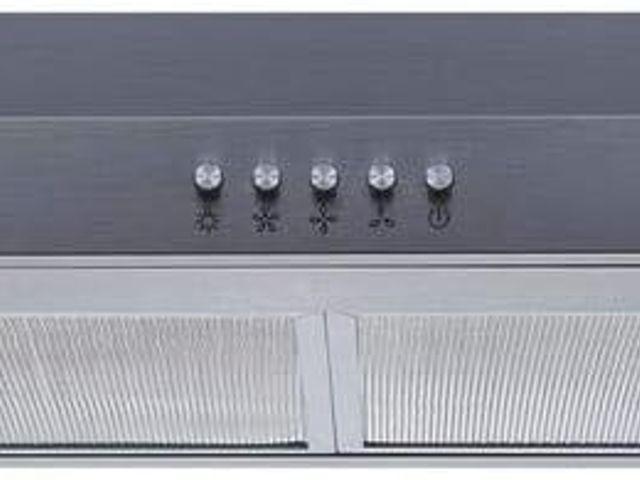 Lot 88-481436 - Winflo 30 In. Convertible Stainless Steel Under Cabinet Range Hood with Mesh Filters and Push Button...
