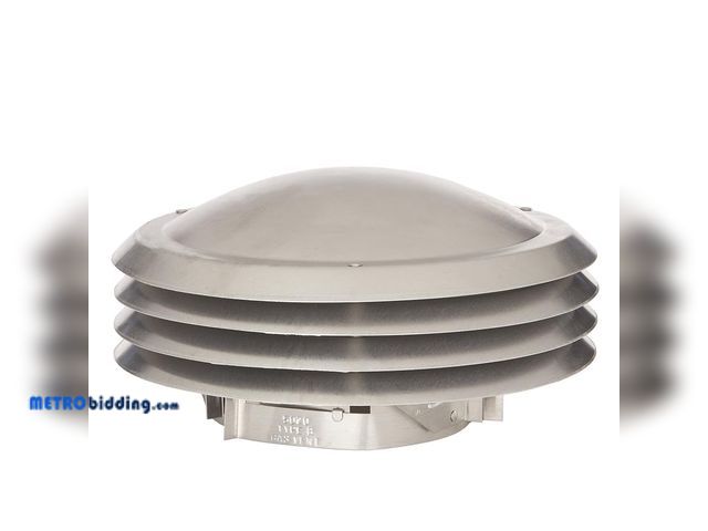 Lot 88-495676 - GAF Master Flow 7 in. to 9 in. Aluminium Versa Cap with Adjustable Clamp Design - Heavy Duty Alumini...