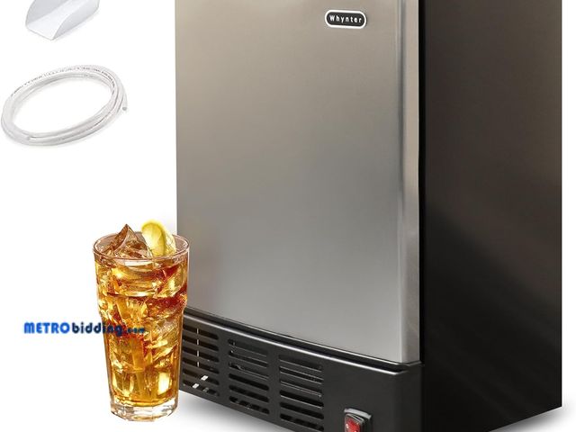 Lot 88-490927 - Whynter UIM-155 Stainless Steel Built-In Ice Maker