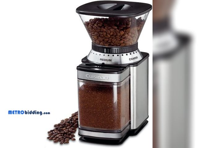 Lot 88-495054 - CUISINART Coffee Grinder, Electric Burr One-Touch Automatic Grinder with18-Position Grind Selector, ...