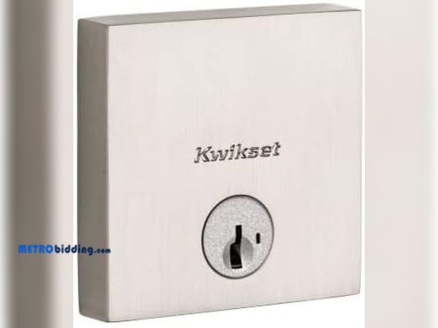 Lot 88-480021 - Kwikset Downtown Deadbolt - Keyed One Side - Featuring SmartKey