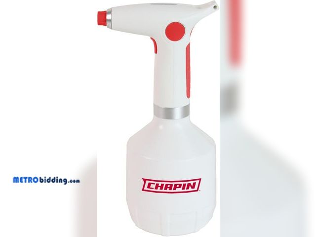 Lot 88-498365 - Chapin 75004: 1-Liter USB-C Battery Powered Electric Sprayer, Rechargeable, Portable Garden and Plan...