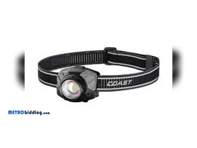 Lot 88-480553 - Coast FL86 840 Lumens Alkaline Dual Power LED Battery Powered Headlamp 30827