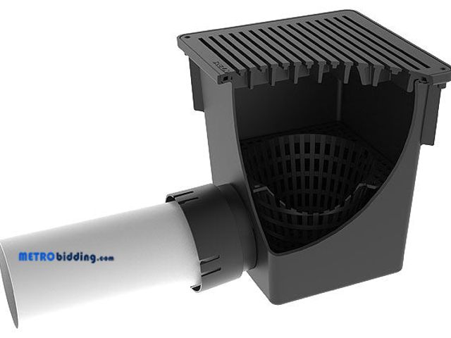 Lot 88-495453 - Reln 9"X 9" Catch Basin Kit, Overflow Drain Kit