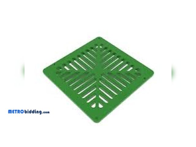 Lot 88-495769 - RELN 10 in. x 10 in. Green Grate