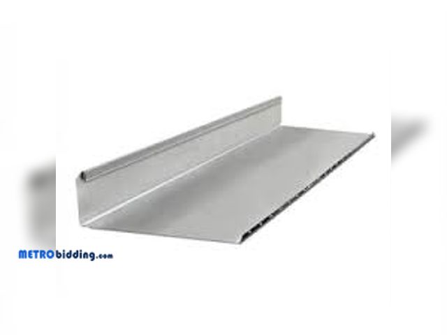 Lot 88-491439 - Master Flow 3.25 in. x 10 in. x 5 ft. Half Section Rectangular Stack Duct RD3.25X10X60