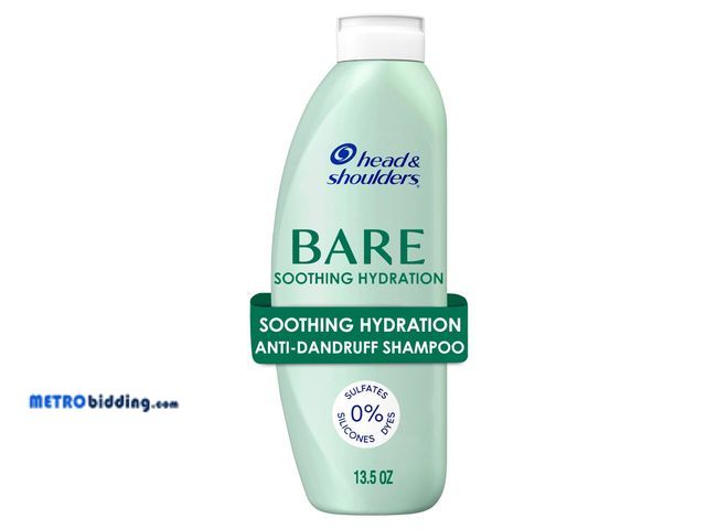 Lot 88-482483 - Head &amp; Shoulders Anti-Dandruff Shampoo, BARE Soothing Hydration, 1% Pyrithione Zinc, Dry Scalp R...