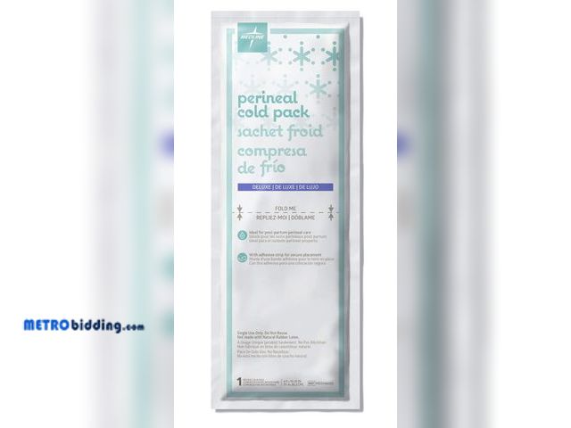 Lot 88-497958 - Medline Deluxe Perineal Cold Packs with Adhesive Strip, 4.5 x 14.25 (Pack of 24), postpartum, great ...