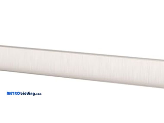 Lot 88-508166 - Pfister Bruxie 24 in. Wall Mounted Single Towel Bar in Spot Defense Brushed Nickel BTB-BIE2GS